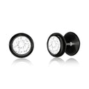Classic Bezel Brilliance Stud Earring