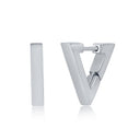 Sleek Triangle Earrings