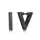 Sleek Triangle Earrings