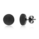 Round Stud Earrings