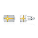North Star Cufflinks with Brilliant Stone