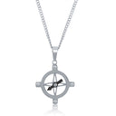 Sleek Compass Necklace