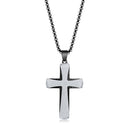 Radiance Cross Necklace with Brilliant Stone