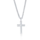 Polished Cross Necklace