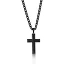 Polished Cross Necklace