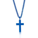 Polished Cross Necklace