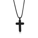 Statement Cross Necklace with Brilliant Stones