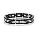 Striped Link Bracelet