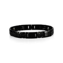 Magnetic Tungsten Bracelet with Brilliant Stones