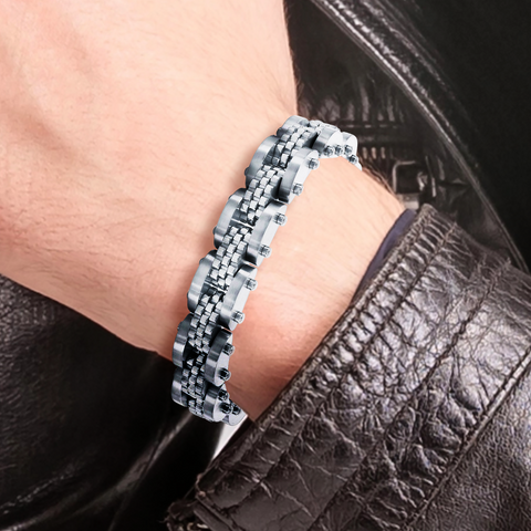 Texture Link Bracelet