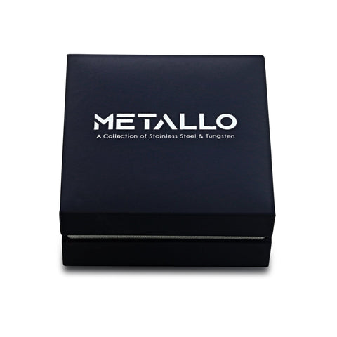 Stainless Steel Polished Cross Necklace - Gold Plated