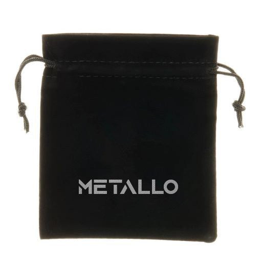 Stainless Steel Polished Cuff Links - Black Plated