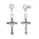 Crucifix Earrings