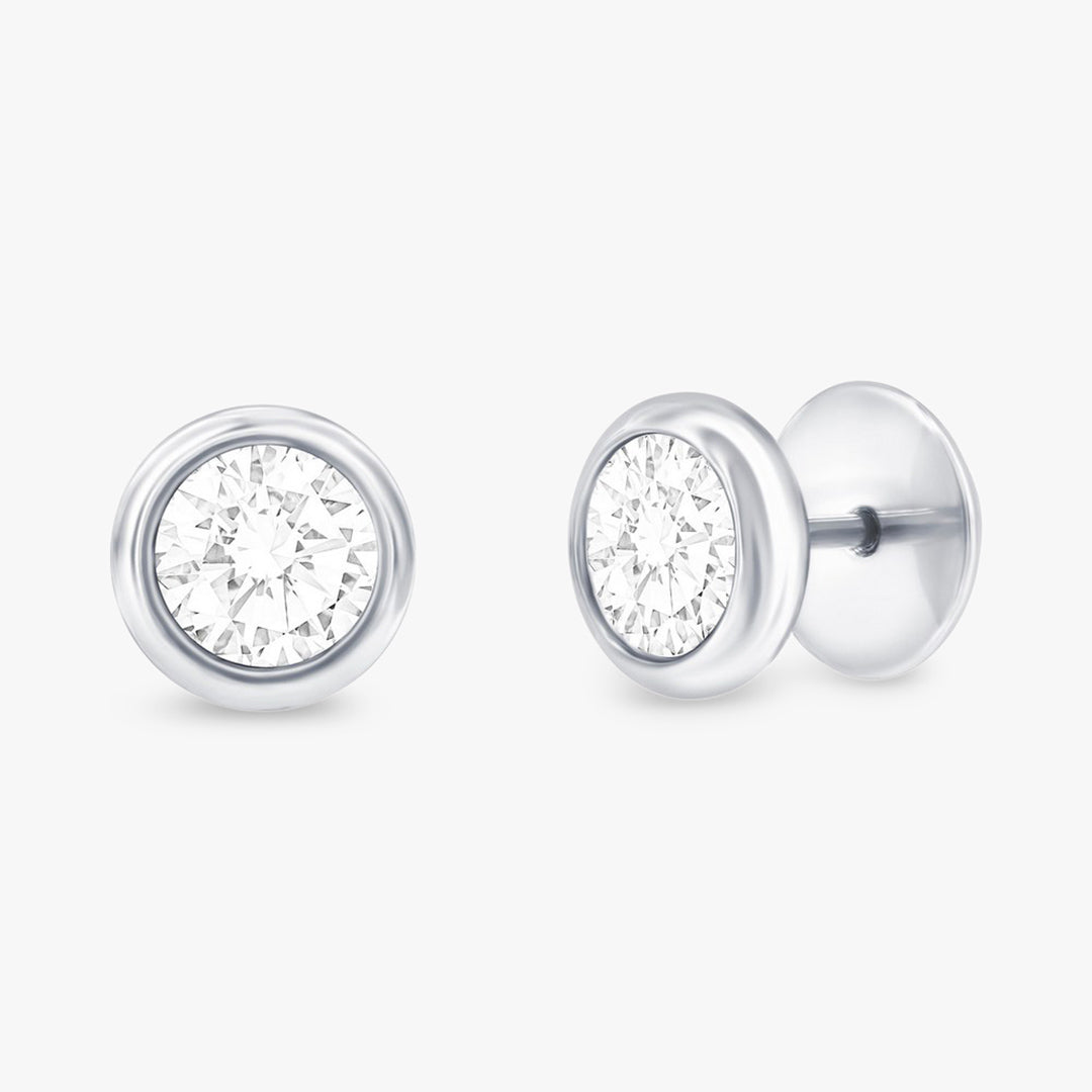 Bezel Brilliance Studs