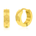 Textured Hoop Earrings
