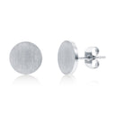 Round Stud Earrings