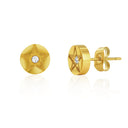 Sparkling Celestial Studs with Brilliant Stones