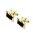 Prestige Black & Gold Cufflinks