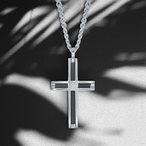 Edge Cross Fusion Pendant