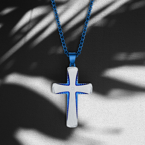 Sky Glow Cross Pendant