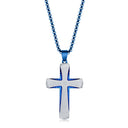 Radiance Cross Necklace with Brilliant Stone