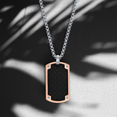 Rose Noir Fusion Pendant