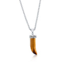 Natural Stone Horn Necklace