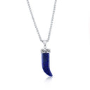 Natural Stone Horn Necklace