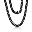 Elegant Miami Chain Necklace with Brilliant Stone