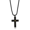 Satin Cross Necklace