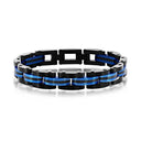 Striped Link Bracelet