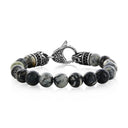 Natural Stone Bracelet with Brilliant Stone