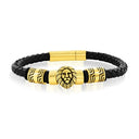 Lion Leather Bracelet
