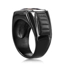 Genuine Spinel Signet Ring