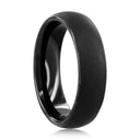 Matte Black Tungsten Ring