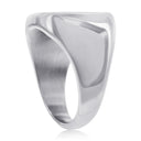 Brushed Square Signet Ring