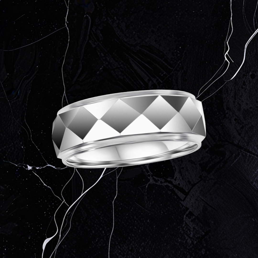 Diamond Facet Ring