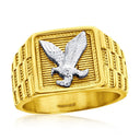 Majestic Eagle Emblem Ring