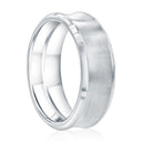 Satin Curved Ring
