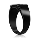 Pebbled Cross Ring